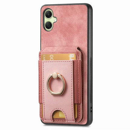 For Samsung Galaxy A06 Case with Detachable Card Holder Kickstand Leather Back Cover