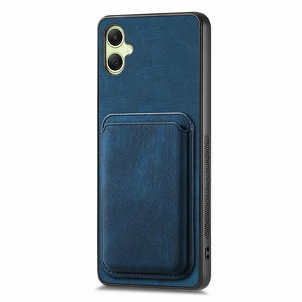 For Samsung Galaxy A06 Case Leather+TPU Retro Phone Cover with Detachable Card Slot