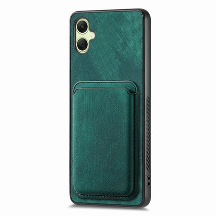 For Samsung Galaxy A06 Case Leather+TPU Retro Phone Cover with Detachable Card Slot