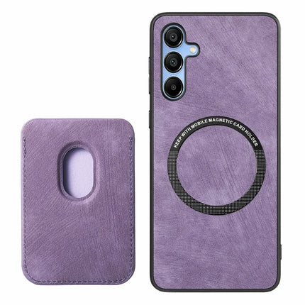 For Samsung Galaxy A16 4G / 5G Case Leather+TPU Retro Phone Cover with Detachable Card Slot