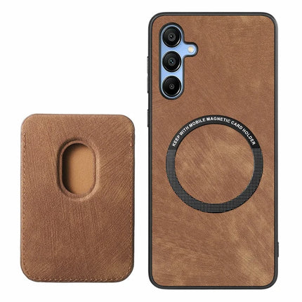 For Samsung Galaxy A16 4G / 5G Case Leather+TPU Retro Phone Cover with Detachable Card Slot