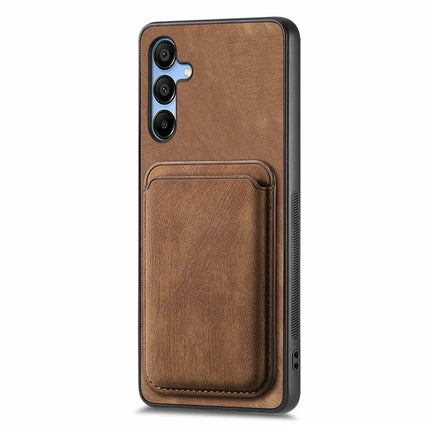 For Samsung Galaxy A16 4G / 5G Case Leather+TPU Retro Phone Cover with Detachable Card Slot