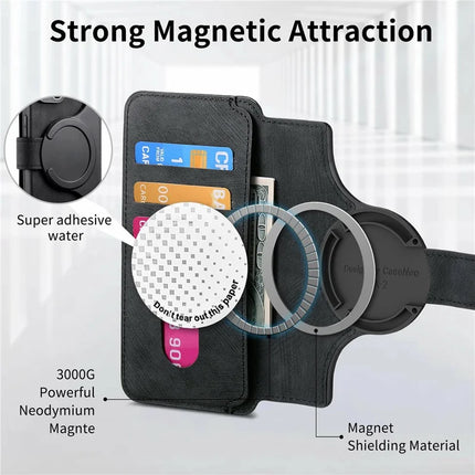 CASENEO MW-03 For Samsung Galaxy A06 Case Detachable Wallet Leather+TPU Phone Cover