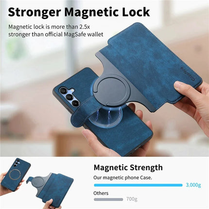CASENEO MW-03 For Samsung Galaxy A06 Case Detachable Wallet Leather+TPU Phone Cover