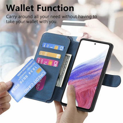 CASENEO MW-03 For Samsung Galaxy A06 Case Detachable Wallet Leather+TPU Phone Cover