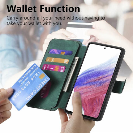 CASENEO MW-03 For Samsung Galaxy A06 Case Detachable Wallet Leather+TPU Phone Cover
