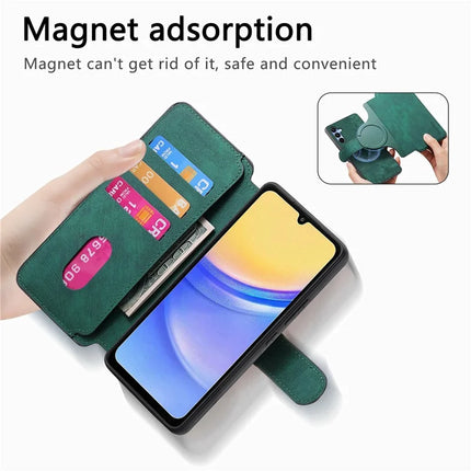 CASENEO MW-03 For Samsung Galaxy A06 Case Detachable Wallet Leather+TPU Phone Cover