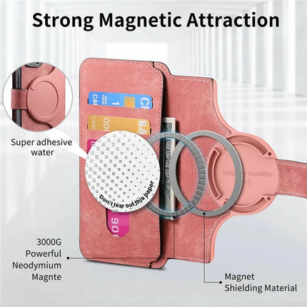 CASENEO MW-03 For Samsung Galaxy A06 Case Detachable Wallet Leather+TPU Phone Cover