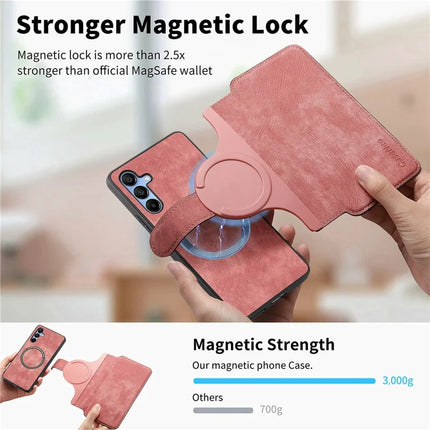 CASENEO MW-03 For Samsung Galaxy A06 Case Detachable Wallet Leather+TPU Phone Cover