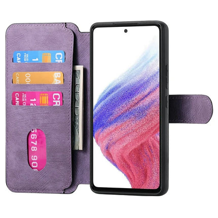 CASENEO MW-03 For Samsung Galaxy A06 Case Detachable Wallet Leather+TPU Phone Cover