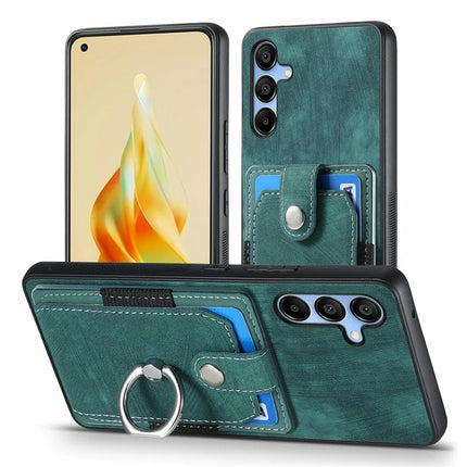 For Samsung Galaxy A16 4G / 5G Case Kickstand Leather+TPU Non-Slip Protective Cover Card Slots