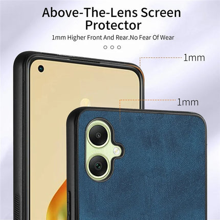 For Samsung Galaxy A06 Case Kickstand Leather+TPU Non-Slip Protective Cover Card Slots