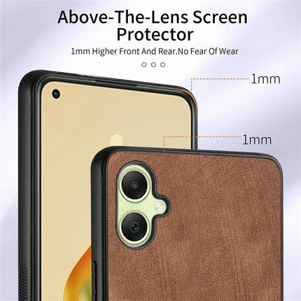 For Samsung Galaxy A06 Case Kickstand Leather+TPU Non-Slip Protective Cover Card Slots
