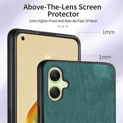 For Samsung Galaxy A06 Case Kickstand Leather+TPU Non-Slip Protective Cover Card Slots