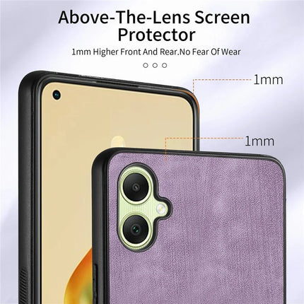 For Samsung Galaxy A06 Case Kickstand Leather+TPU Non-Slip Protective Cover Card Slots