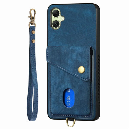 For Samsung Galaxy A06 Case with Card Slot Kickstand Leather TPU Phone Cover
