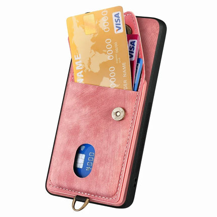 For Samsung Galaxy A06 Case with Card Slot Kickstand Leather TPU Phone Cover