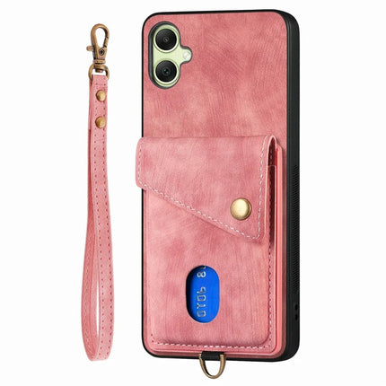 For Samsung Galaxy A06 Case with Card Slot Kickstand Leather TPU Phone Cover
