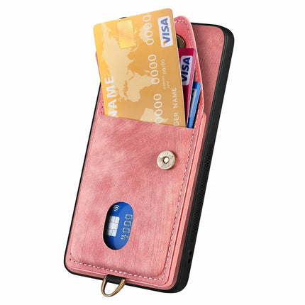 For Samsung Galaxy A16 4G / 5G Case with Card Slot Kickstand Leather TPU Phone Cover