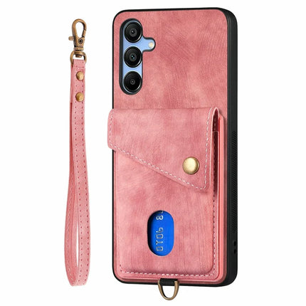 For Samsung Galaxy A16 4G / 5G Case with Card Slot Kickstand Leather TPU Phone Cover