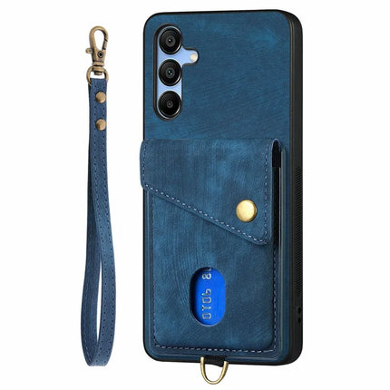 For Samsung Galaxy A16 4G / 5G Case with Card Slot Kickstand Leather TPU Phone Cover