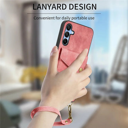For Samsung Galaxy A16 4G / 5G Case with Card Slot Kickstand Leather TPU Phone Cover