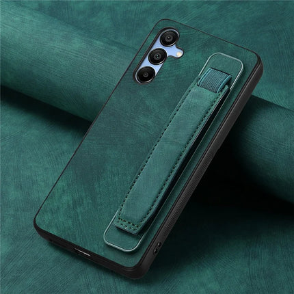 For Samsung Galaxy A16 4G / 5G Case Wristband Leather + TPU Phone Cover