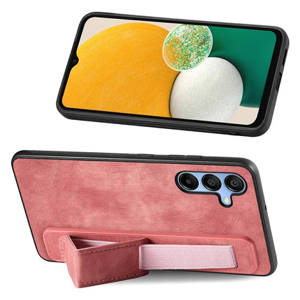 For Samsung Galaxy A16 4G / 5G Case Wristband Leather + TPU Phone Cover