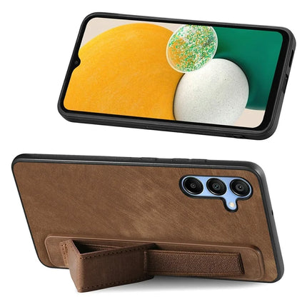 For Samsung Galaxy A16 4G / 5G Case Wristband Leather + TPU Phone Cover