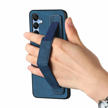 For Samsung Galaxy A16 4G / 5G Case Wristband Leather + TPU Phone Cover