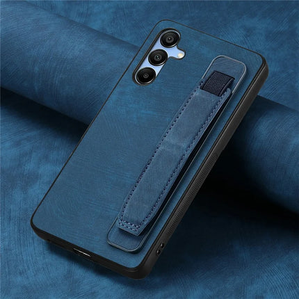 For Samsung Galaxy A16 4G / 5G Case Wristband Leather + TPU Phone Cover