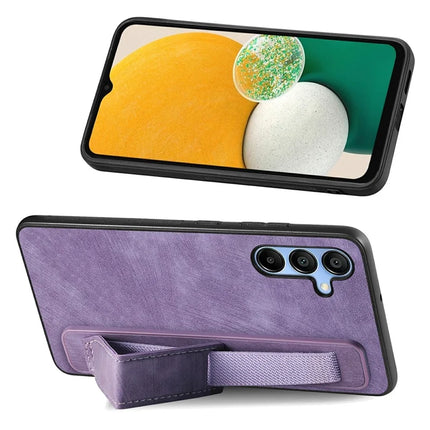 For Samsung Galaxy A16 4G / 5G Case Wristband Leather + TPU Phone Cover