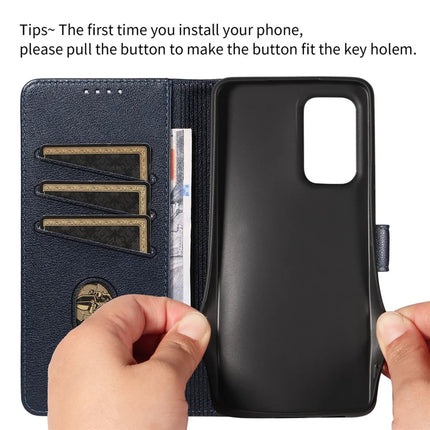 For Samsung Galaxy A53 5G Leather Case Litchi Texture RFID Blocking Wallet Stand Phone Cover