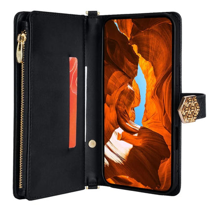 For Samsung Galaxy A05 4G Case Cross Texture PU Leather+TPU Wallet Phone Cover with Strap