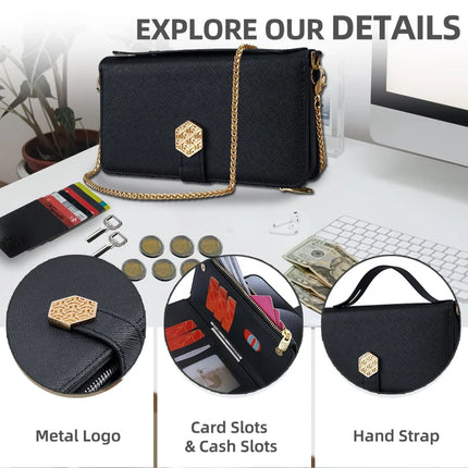 For Motorola Edge 50 Neo 5G / Moto S50 5G / Thinkphone 25 5G Case Cross Texture PU Leather+TPU Wallet Phone Cover with Strap