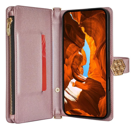 For Motorola Edge 50 Neo 5G / Moto S50 5G / Thinkphone 25 5G Case Cross Texture PU Leather+TPU Wallet Phone Cover with Strap