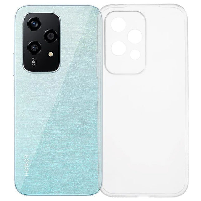 For Honor 200 Lite Shockproof Case 1.5mm Thickness Clear TPU Phone Cover
