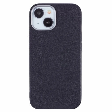 For iPhone 13 Case Electroplating Lens Frame Textured TPU Shockproof Phone Cover