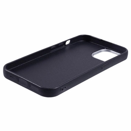 For iPhone 13 Case Electroplating Lens Frame Textured TPU Shockproof Phone Cover