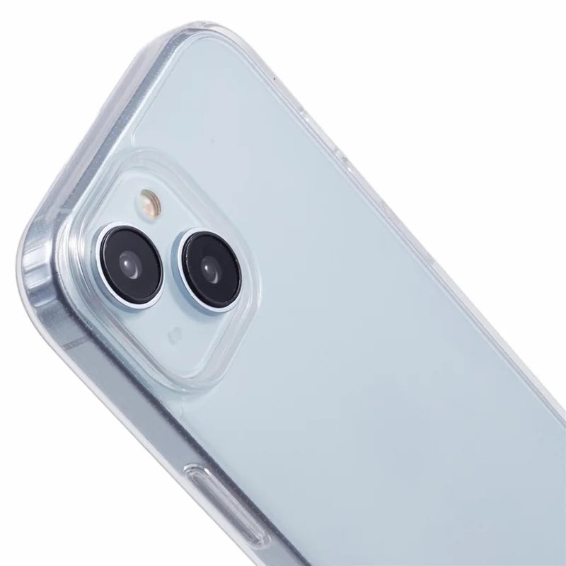 ShopCaseCart Slim Lightweight iPhone 15 Protective cover TPU 1.8mm Clear Phone Guard with Lanyard Holes