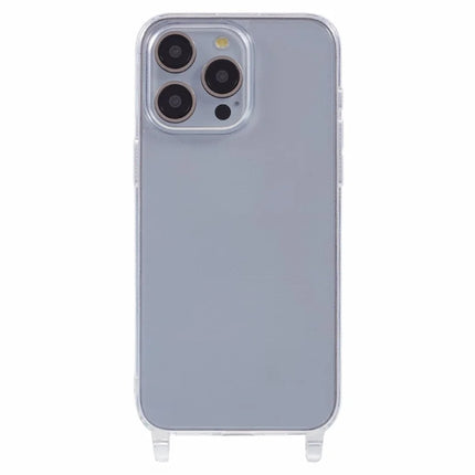 ShopCaseCart Model Case  For  iPhone 15 Pro Max Case TPU 1.8mm Clear Phone Cover with Lanyard Holes