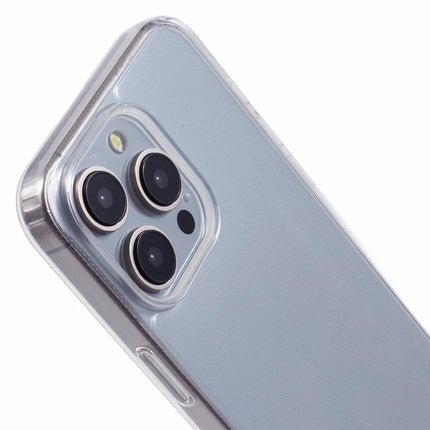 ShopCaseCart Model Case  For  iPhone 15 Pro Max Case TPU 1.8mm Clear Phone Cover with Lanyard Holes