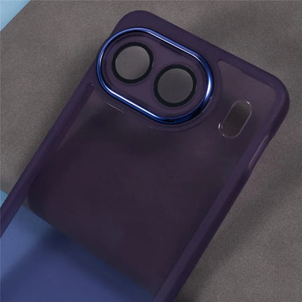 For OnePlus Nord 4 Case Electroplated Camera Frame TPU Phone Cover