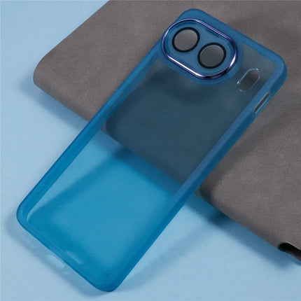 For OnePlus Nord 4 Case Electroplated Camera Frame TPU Phone Cover