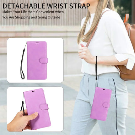 For iPhone 13 Pro Max Case RFID Blocking Wallet Stand Leather Flip Phone Cover with Slim Strap
