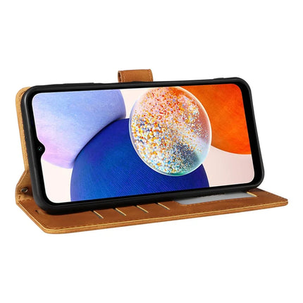 For Samsung Galaxy A54 5G Case with Thickened Strap RFID Blocking Wallet Stand Leather Flip Phone Cover