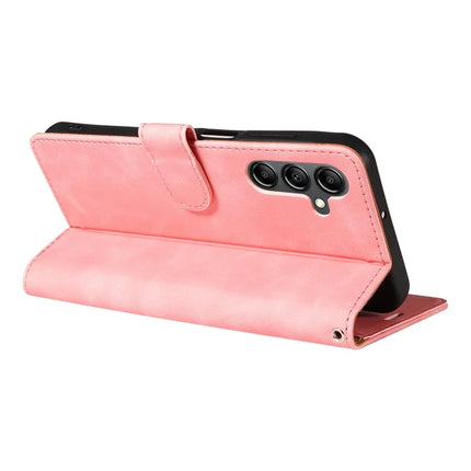 For Samsung Galaxy A54 5G Case with Thickened Strap RFID Blocking Wallet Stand Leather Flip Phone Cover