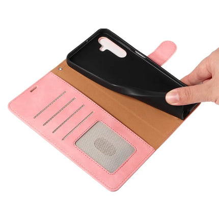 For Samsung Galaxy A54 5G Case with Thickened Strap RFID Blocking Wallet Stand Leather Flip Phone Cover
