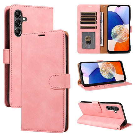 For Samsung Galaxy A54 5G Case with Thickened Strap RFID Blocking Wallet Stand Leather Flip Phone Cover