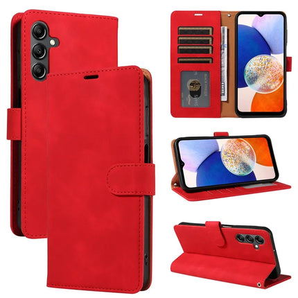 For Samsung Galaxy A54 5G Case with Thickened Strap RFID Blocking Wallet Stand Leather Flip Phone Cover